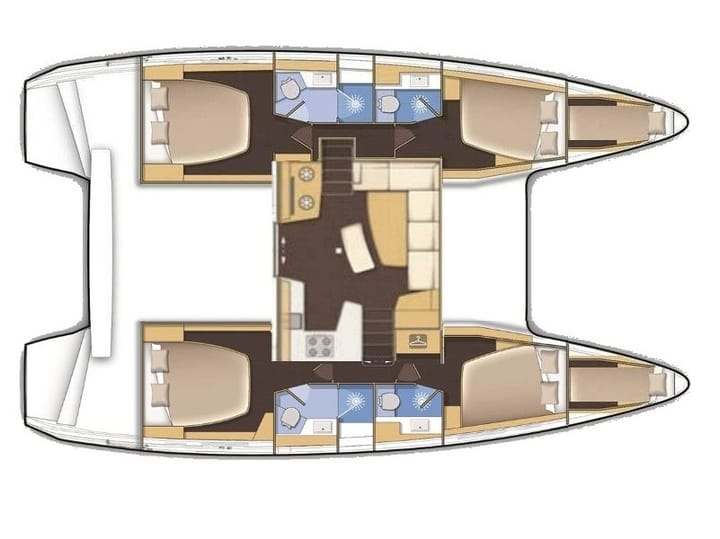 Lavrion 11.74 m For Charter Catamaran - #14433 - 11