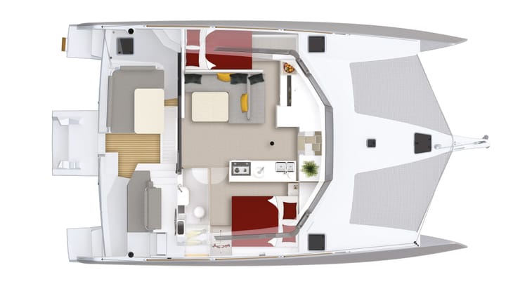 Catamaran Neel 43 (2021) for Charter - Cogolin | #14615 - 19