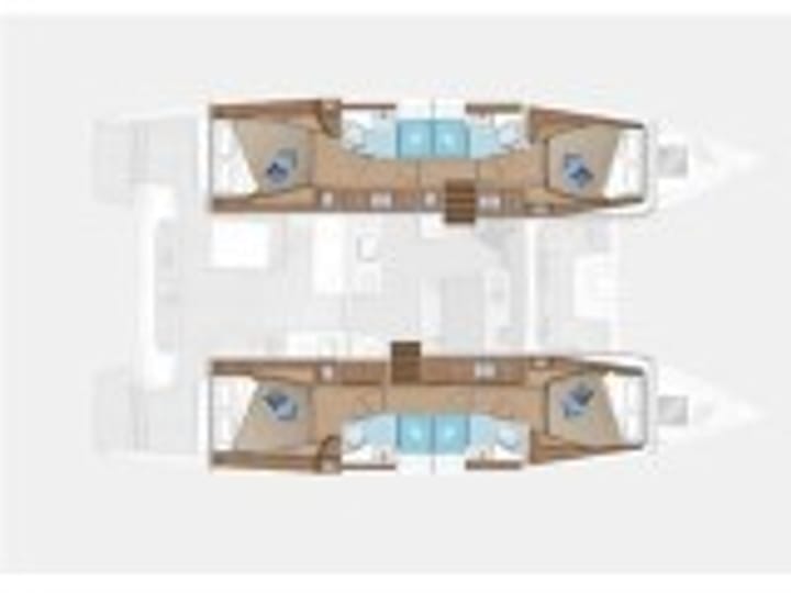  Catamarán Lagoon  46  (2021) para Charter - Sukošan | #14681 - 122