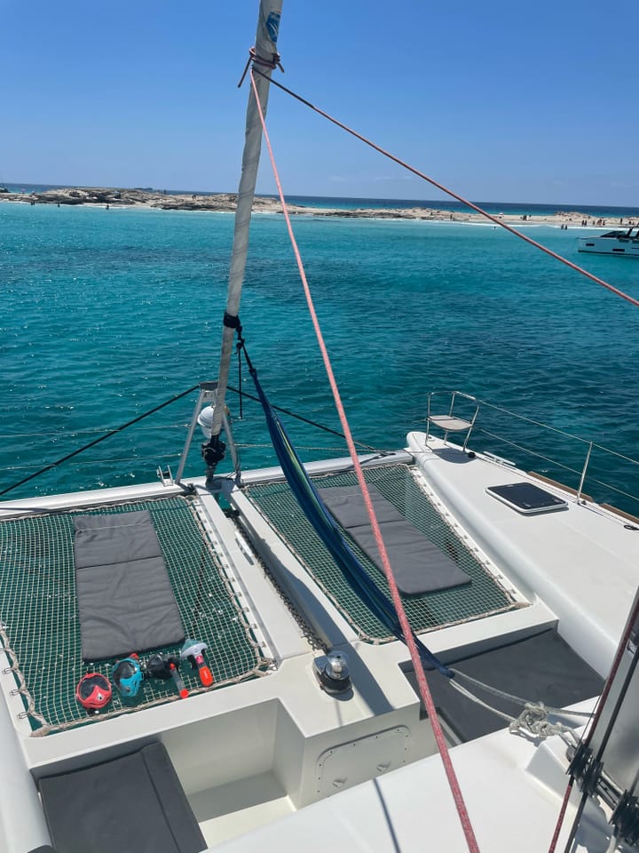 Sant Antoni de Portmany 14.01 m Per noleggio Catamarano - #14704 - 6