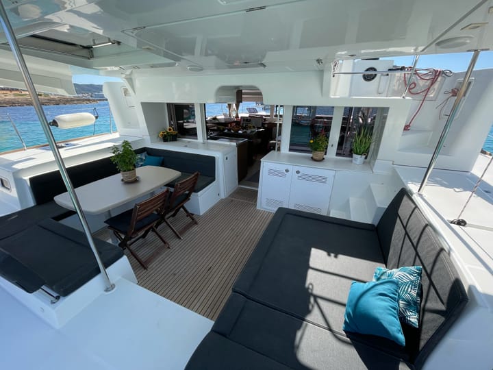 Sant Antoni de Portmany 14.01 m Per noleggio Catamarano - #14704 - 20
