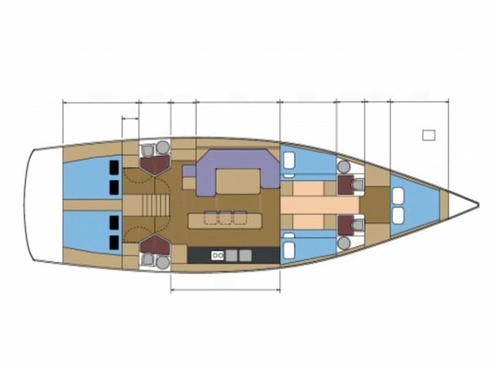 Sailboat D&D Kufner 54 (2023) for Charter - Punat | #14730 - 35