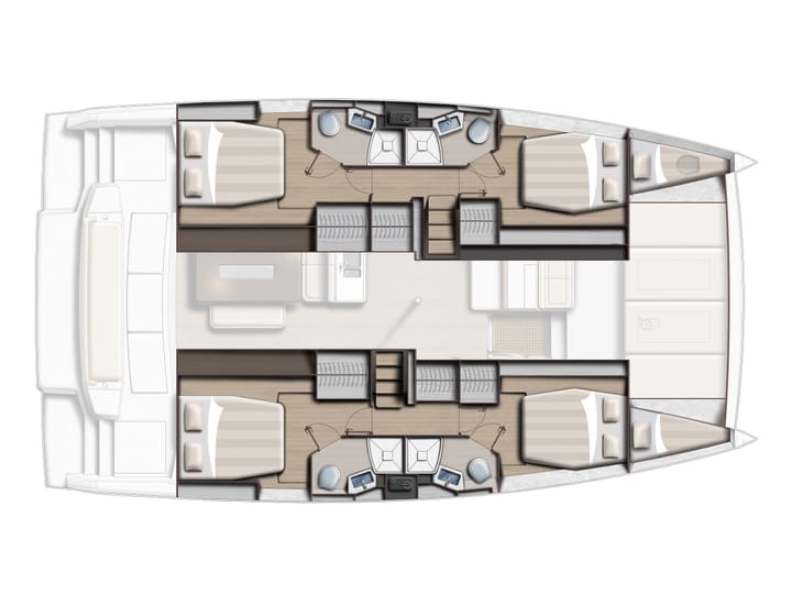 Catamaran Bali 4.6 (2021) pour Charter - Olbia | #14738 - 25