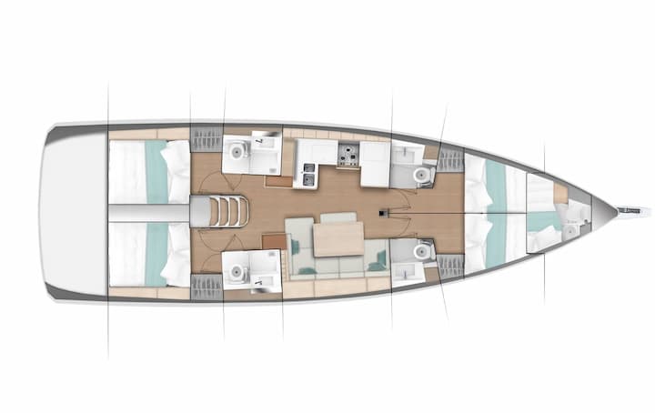  Velero Jeanneau Sun Odyssey 490 (2021) para Charter - Volos | #14871 - 2