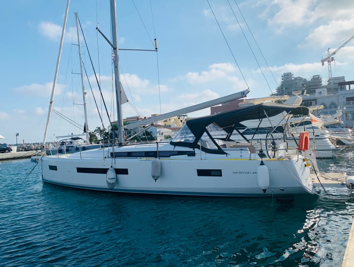 Sailboat Jeanneau Sun Odyssey 490 (2020) for Charter - Limassol | #15007 - 3