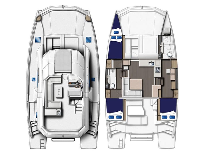 Catamaran Leopard 433 (2017) for Charter - Road Town | #1502 - 6