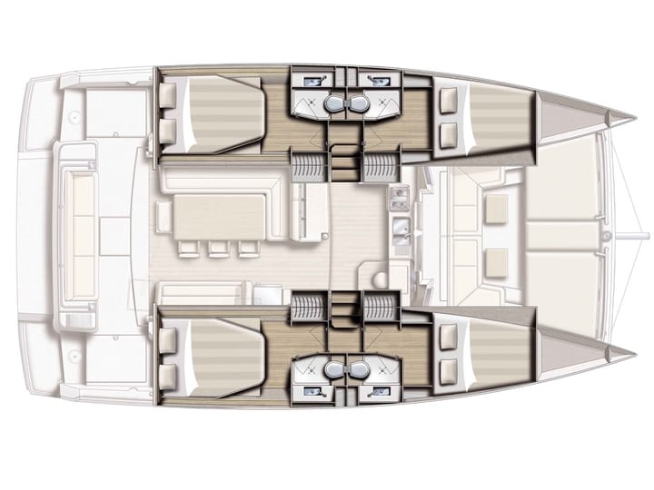 Catamaran Bali  4.1 (2020) for Charter - Lavrion | #15080 - 7