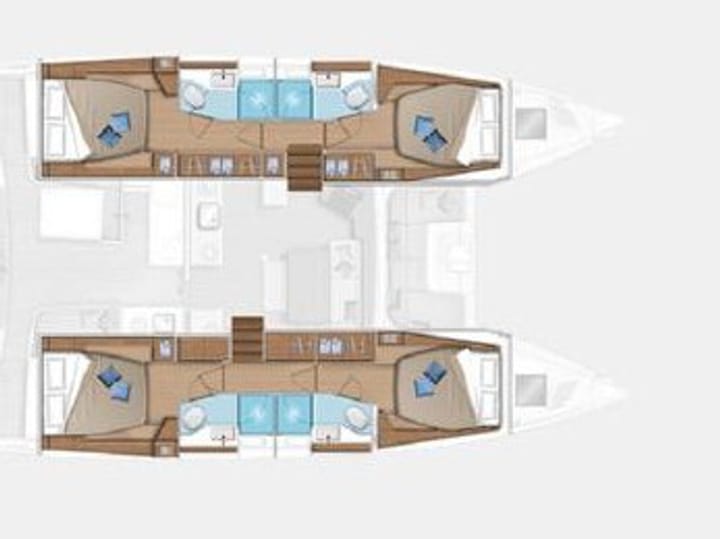  Catamaran Lagoon 46 Fly (2022) voor Charter - Trogir | #15157 - 23