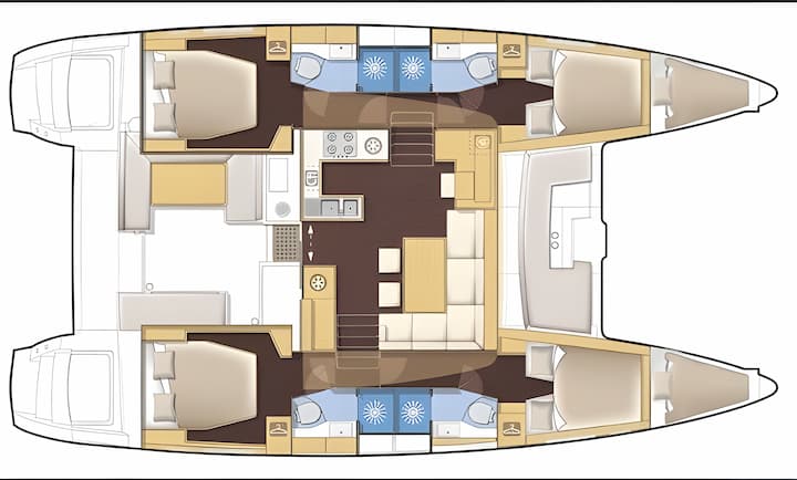 Catamaran Lagoon 450F (2020) for Charter - Athens | #15241 - 2