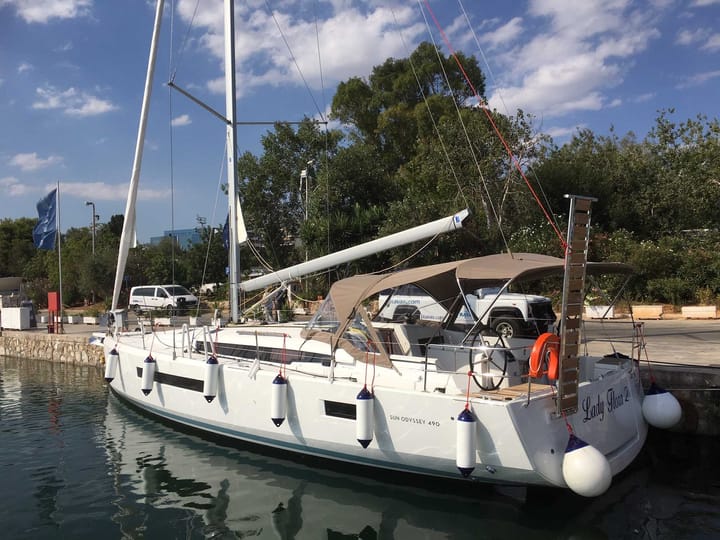 Voilier Jeanneau Sun Odyssey 490 (2019) pour Charter - Lefkada | #15252 - 6