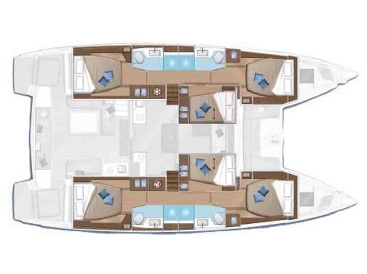 Katamaran Lagoon  50 (2020) für Charter - Athen | #15329 - 18