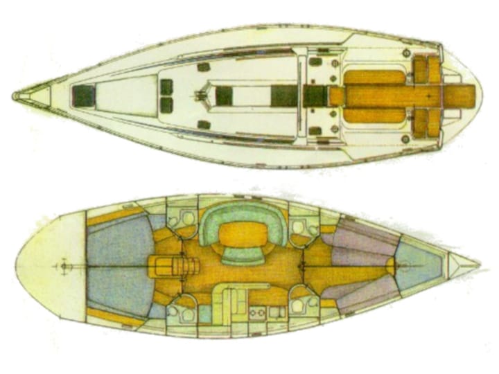 Sailboat Atlantic Marine 49 (1993) for Charter - Nea Peramos - Attica | #15374 - 5