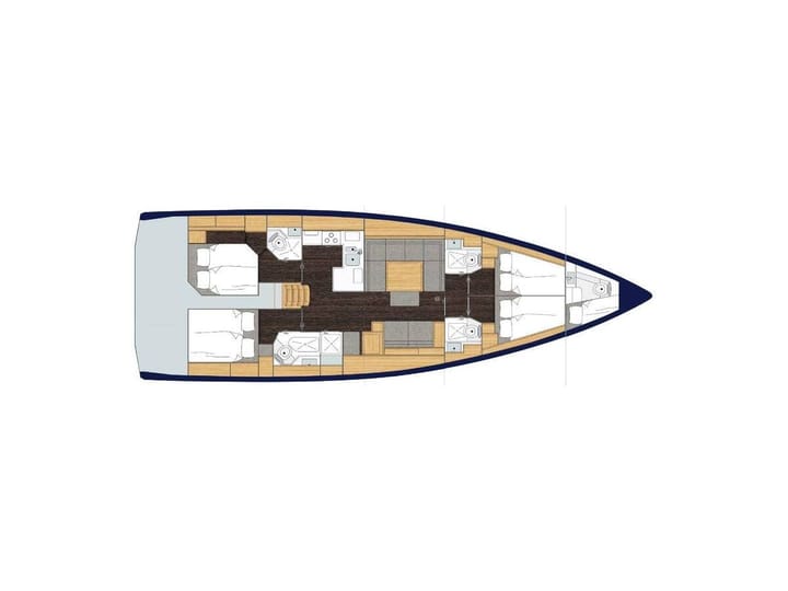 Voilier Bavaria  Cruiser 50 (2019) pour Charter - Lefkada | #15411 - 15
