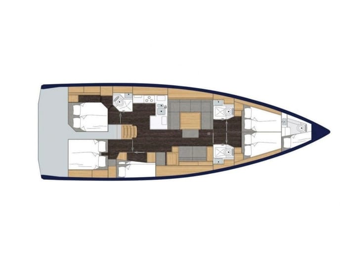 Sailboat Bavaria  Cruiser 50 (2019) for Charter - Lefkada | #15411 - 17