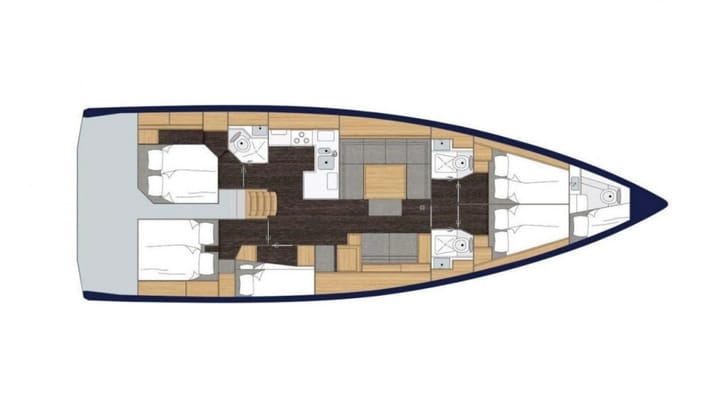 Sailboat Bavaria  Cruiser 50 (2019) for Charter - Lefkada | #15411 - 9
