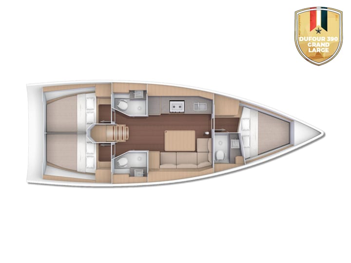 Rogoznica 11.93 m For Charter Voilier - #15475 - 38
