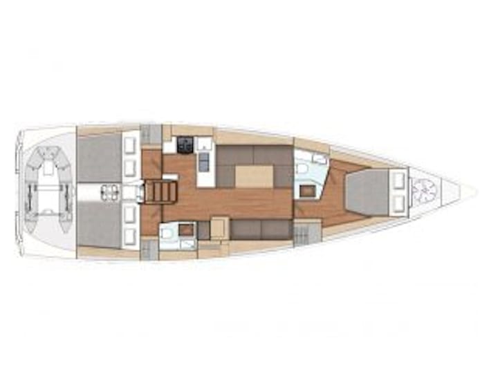 Sailboat X-YACHTS X4.9 (2018) for Charter - Lavrion | #15485 - 8
