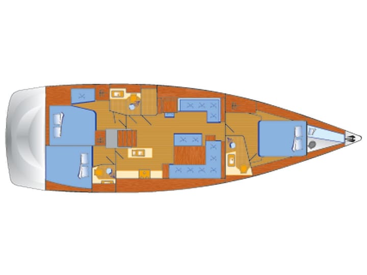 Hanse  548 Kiralık Yelkenli (2019) - Can Pastilla | #15557 - 25