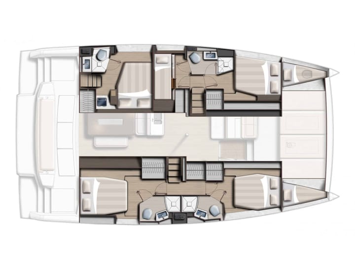 Atenas 14.28 m Para Charter Catamarán - #15570 - 30