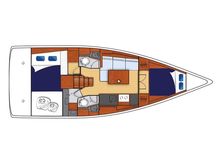 Beneteau Oceanis 38 Kiralık Yelkenli (2016) - Road Town | #1572 - 4