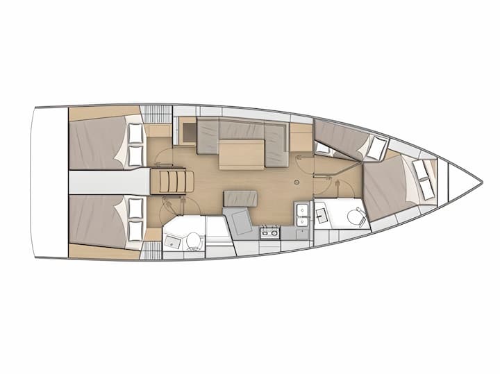 Sailboat Beneteau Oceanis 40.1 (2022) for Charter - Portisco | #15800 - 2