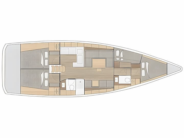 Sailboat Salona 46 (2023) for Charter - Kaštel Gomilica | #15833 - 2