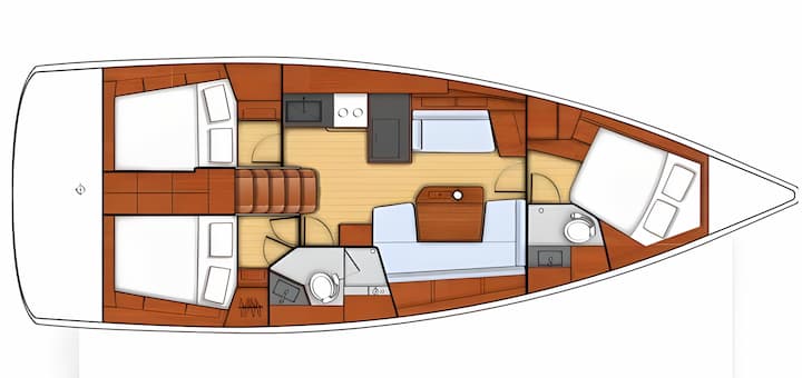 Pula 12.43 m Für Charter Segelboot — #15941 - 2