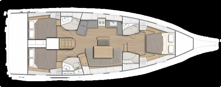 Beneteau Oceanis 46.1 Kiralık Yelkenli (2020) - Portisco | #16022 - 2