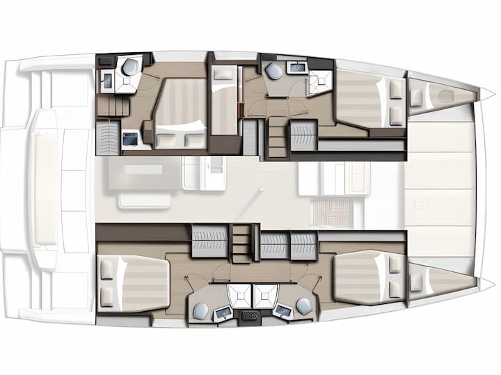 Athene 14.54 m Voor Charter Catamaran - #16088 - 2