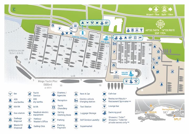  Zeilboot Salona 46 (2023) voor Charter - Kaštel Gomilica | #16110 - 23