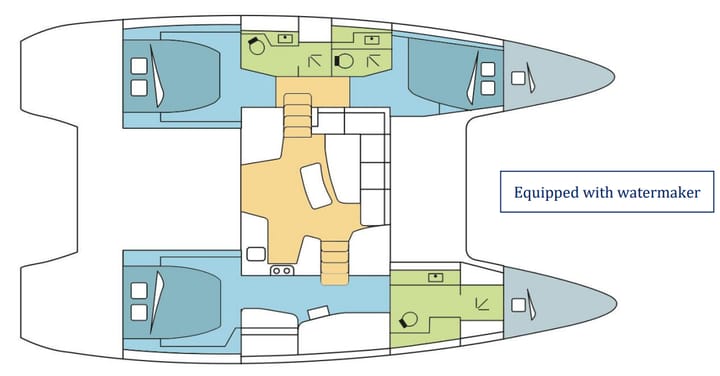 Catamaran Lagoon  42 (2023) pour Charter - Kaštel Gomilica | #16114 - 28