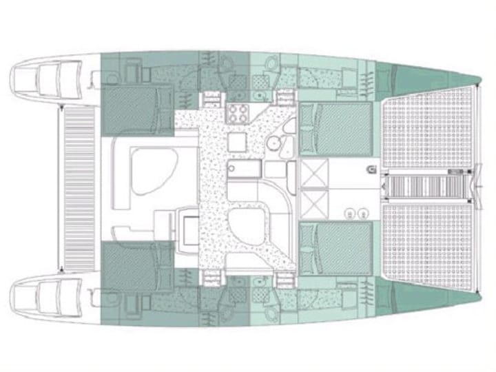 Catamaran Voyage 440 (2003) for Charter - Las Palmas | #16369 - 27