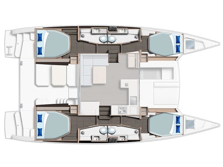 Catamaran Leopard 42 (2022) for Charter - Cannigione | #16462 - 10