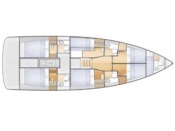 Sailboat Jeanneau Sun Loft 47 (2020) for Charter - Bormes-les-Mimosas | #16513 - 41