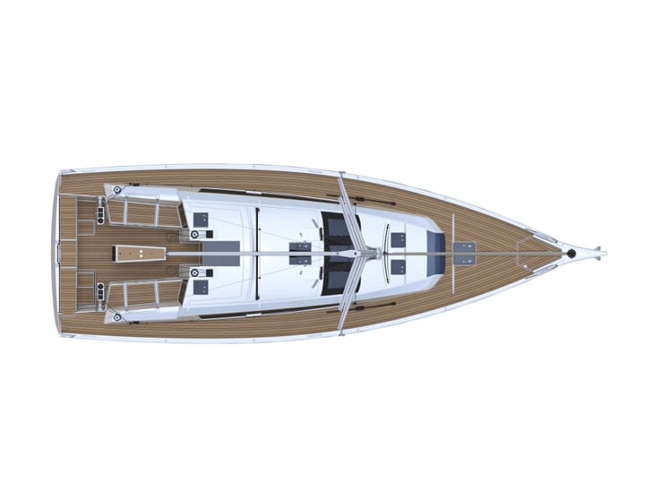 Lefkada 13.24 m Voor Charter Zeilboot - #16533 - 3