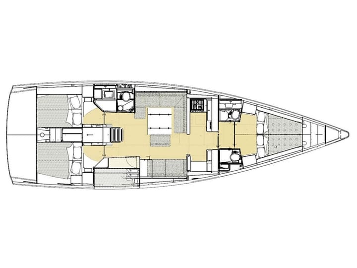 Voilier Dufour  520 Grand Large (2018) pour Charter - Kalkara | #16573 - 12