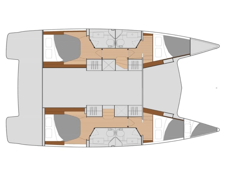 Lefkada 12.05 m Voor Charter Catamaran - #16703 - 55