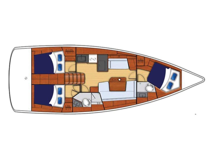 Segelboot Beneteau Oceanis 40.1 (2016) für Charter - Procida | #1674 - 9