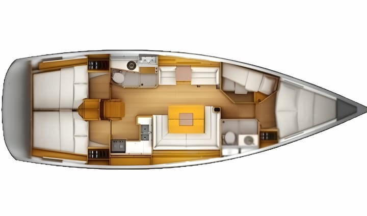 Sailboat Jeanneau Sun Odyssey 439 (2013) for Charter - Salerno | #16818 - 2