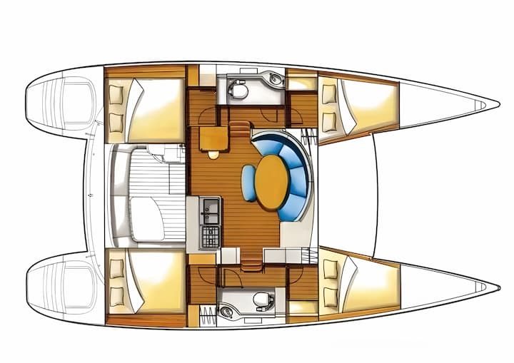 Catamaran Lagoon  380 S2 (2008) for Charter - San Miguel de Abona | #16876 - 2