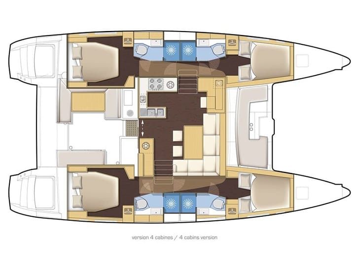 Catamaran Lagoon 450F (2019) for Charter - Skiathos | #16927 - 19