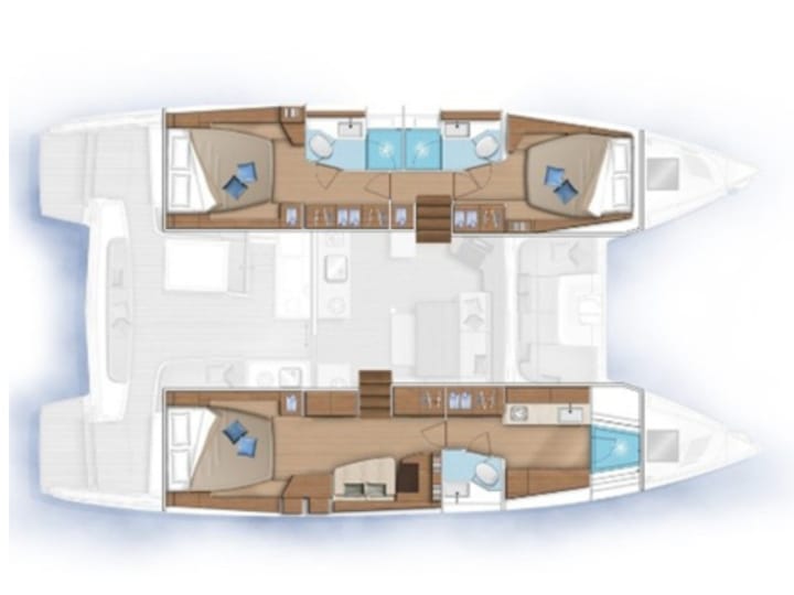 Katamaran Lagoon 460 (2020) für Charter - Ibiza — Sant Antoni de Portmany | #17130 - 14