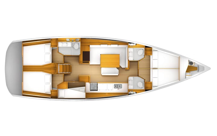 Puntone 15.5 m Voor Charter Zeilboot - #17317 - 3