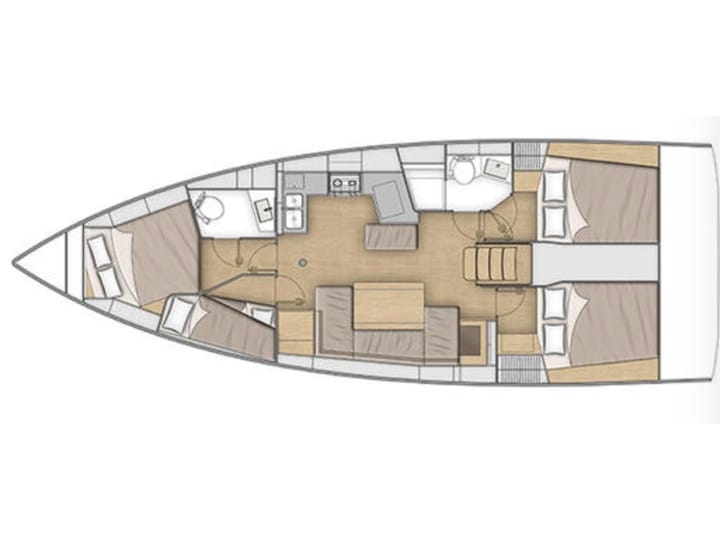 Beneteau Oceanis 40.1 Kiralık Yelkenli (2021) - Salerno | #17425 - 31