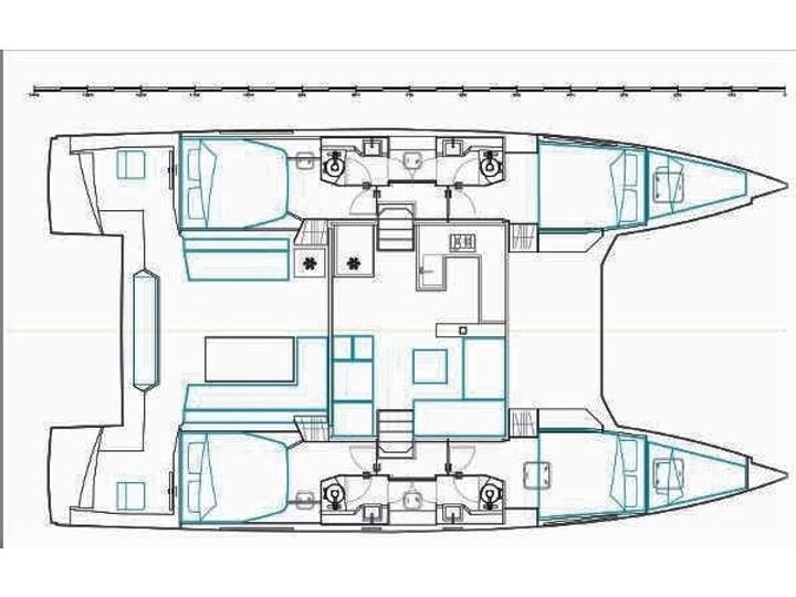  Catamarano Nautitech  46 Fly (2018) per Noleggio, overcloccabile Atene | #17507 - 3