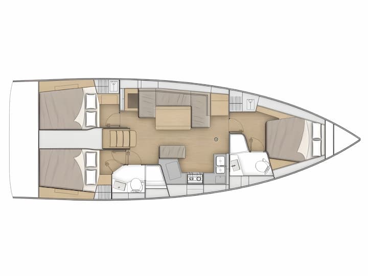Beneteau Oceanis 40.1 Kiralık Yelkenli (2021) - Zadar | #17625 - 2