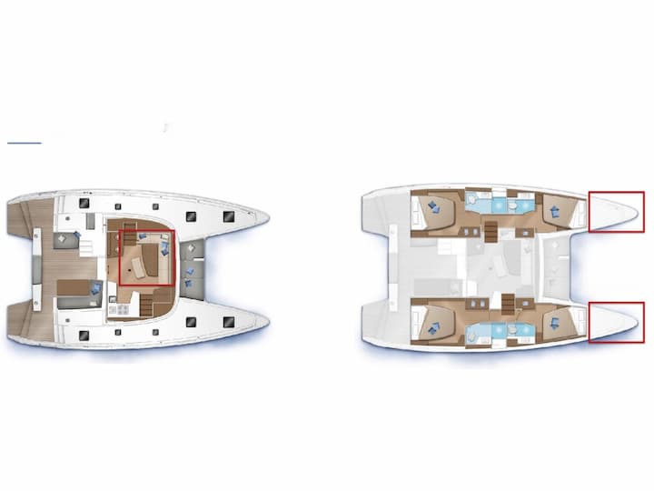 Catamaran Lagoon  42 (2023) for Charter - Castellammare del Golfo | #17644 - 24