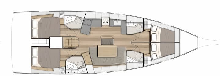 Voilier Beneteau Oceanis 46.1 (2022) pour Charter - Volos | #17660 - 2