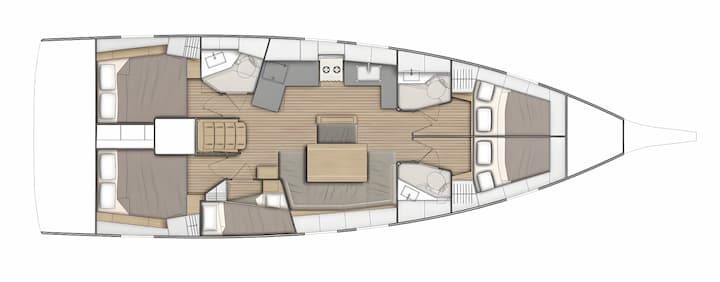 Voilier Beneteau Oceanis 46.1 (2020) pour Charter - Split | #17678 - 2