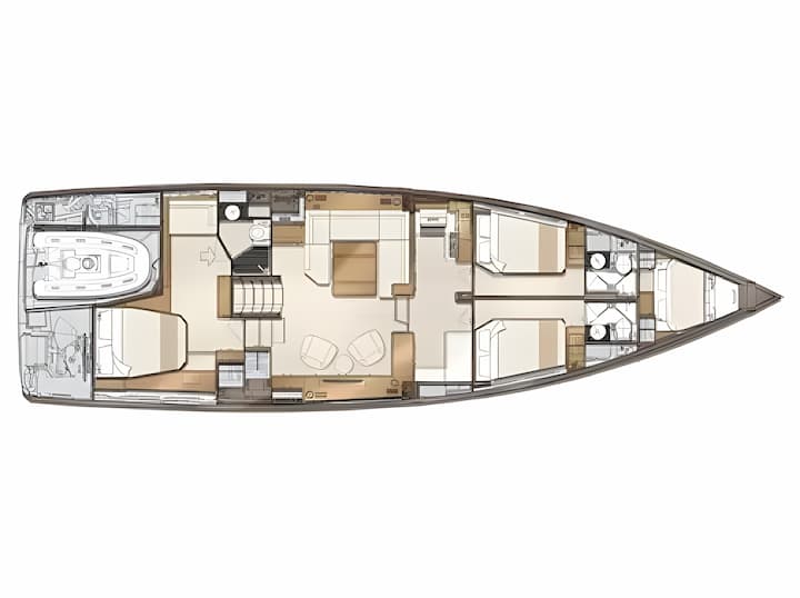 Sailboat Jeanneau 60 (2023) for Charter - Šibenik | #17689 - 2